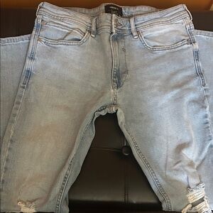 Forever 21 Light Blue Skinny Jeans